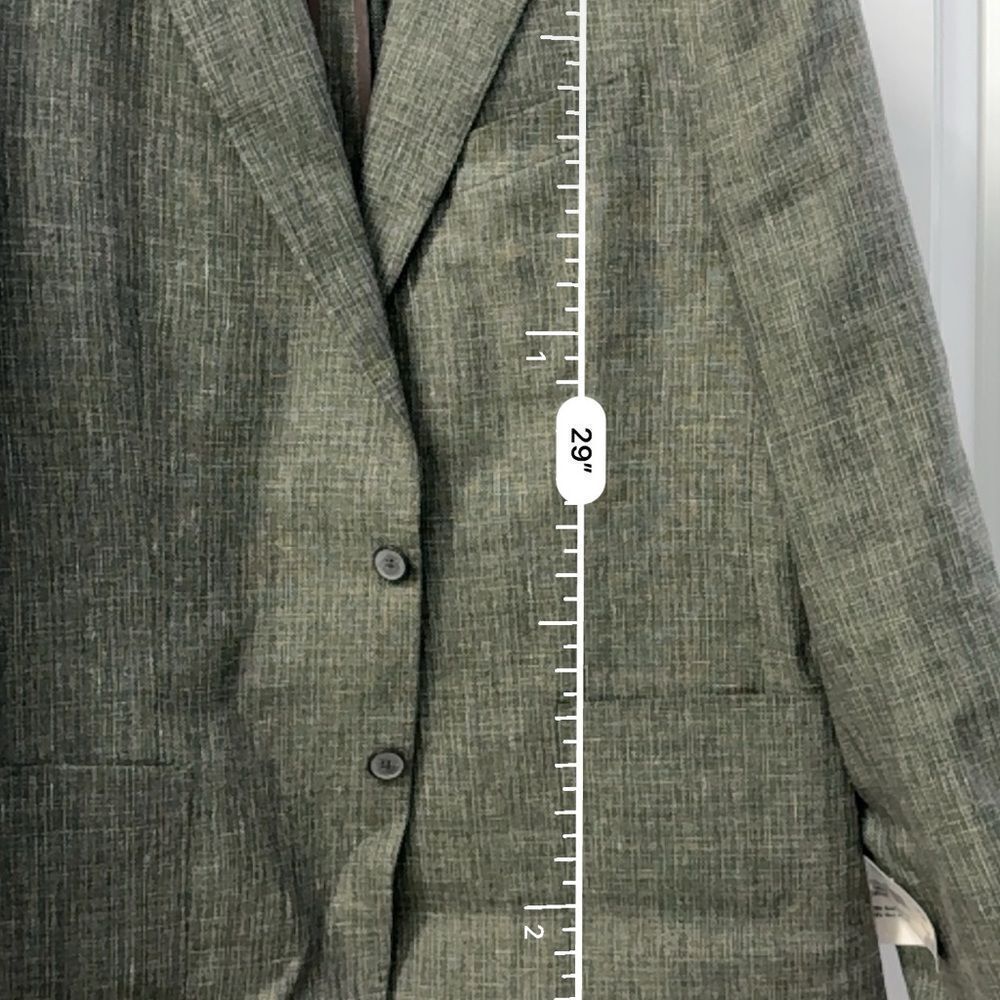 Joseph Abboud linen and wool sports jacket size 40 regular. NEW $399 - Picture 12 of 13